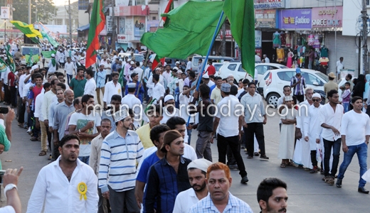 Eid milad rally in mangalore
